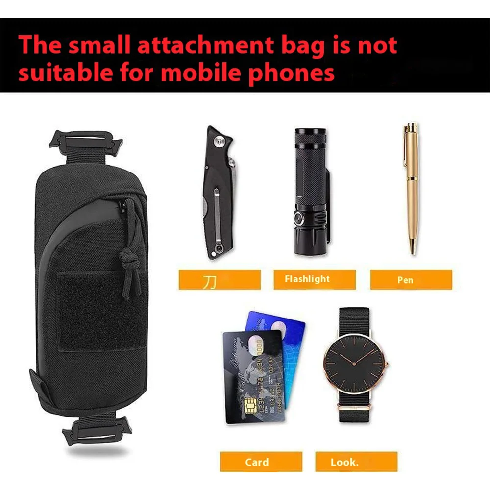 Mochila táctica MOLLE EDC compacta con correa de hombro multifunción - imagen 2