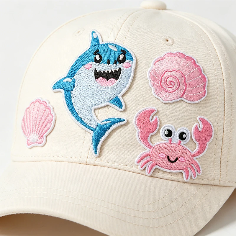 Parche termoadhesivo bordado animales marinos – DIY ropa - imagen 5