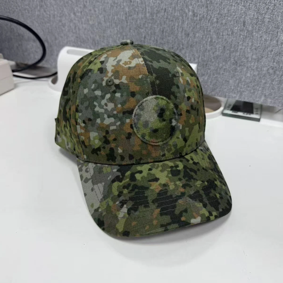 NFP Gorra táctica béisbol camuflaje woodland Multi-green verano - imagen 5