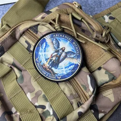 Parche táctico Michael de moral militar con velcro para brazalete