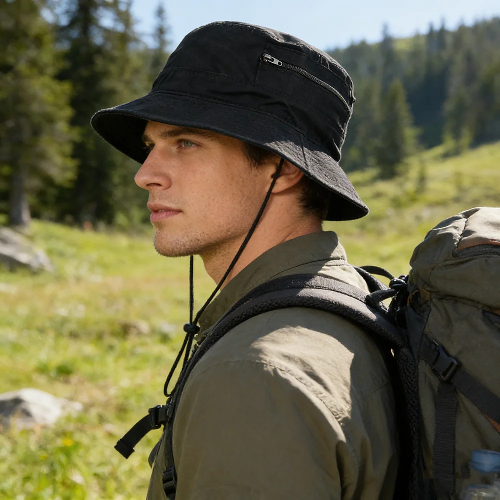Sombrero para camping y excursiones