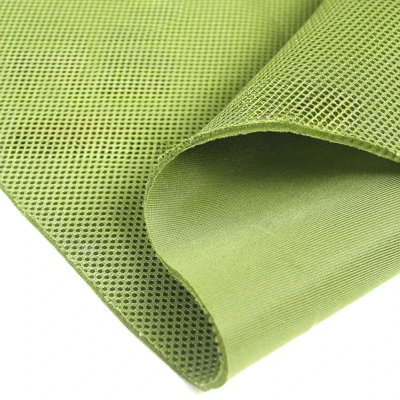 Tela táctica malla 3D tipo sándwich coyote y verde militar transpirable - imagen 4