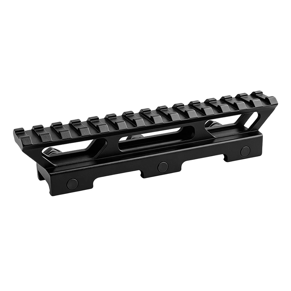 Adaptador Riel Táctico Picatinny 21 a 20 mm Aluminio – Rápido Desmontaje