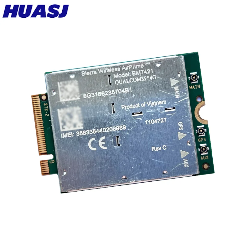 Ejemplo de integración en una placa industrial