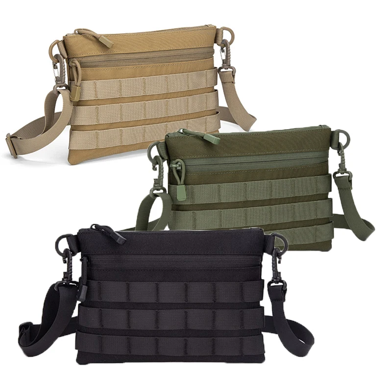 Bandolera táctica MOLLE de nylon 600D EDC con webbing modular - imagen 5