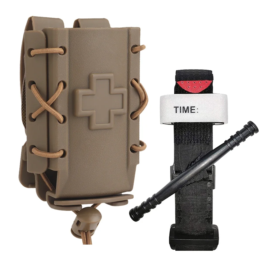 Estuche táctico MOLLE para torniquete de liberación rápida - imagen 5