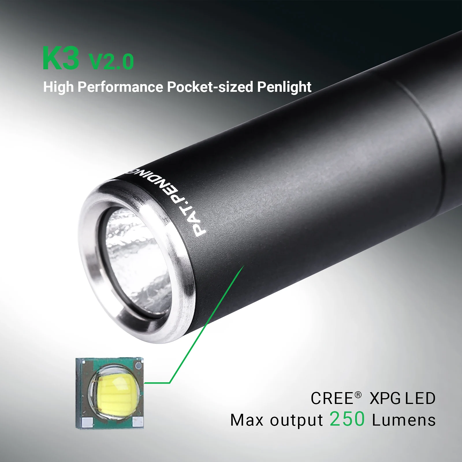 Detalle del cuerpo y clip