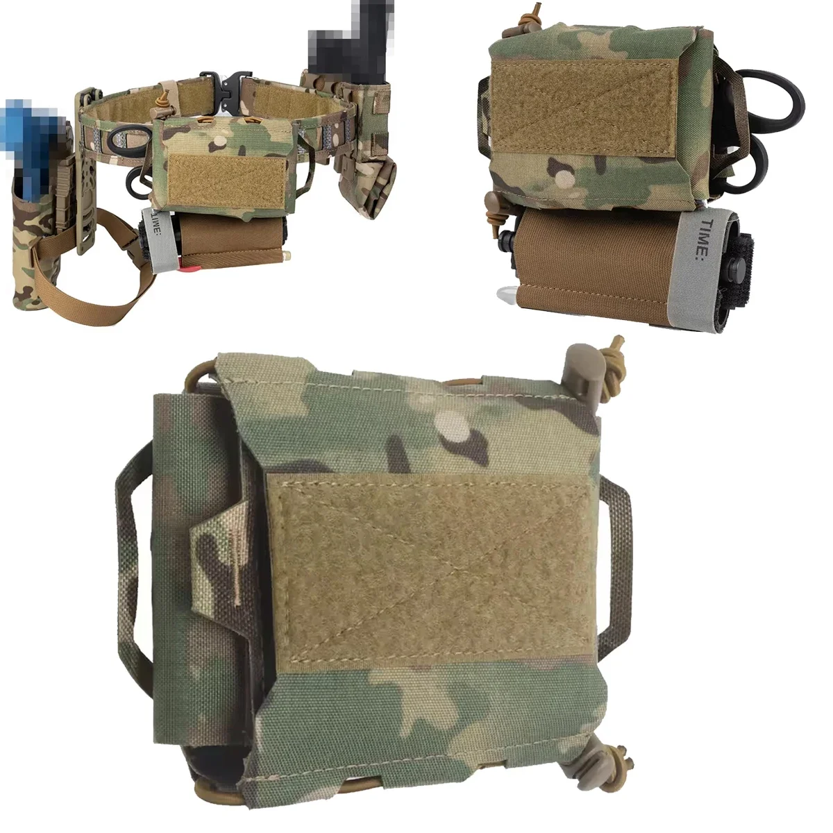 Bolsa médica táctica BP-175 con diseño compacto