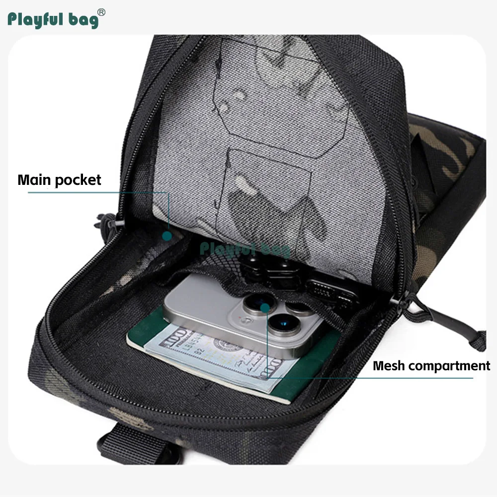 Bolsa táctica MOLLE para cinturón EDC multiusos herramientas - imagen 4