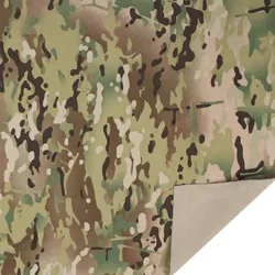Tejido camuflaje impermeable MC de franela poliéster táctico outdoor