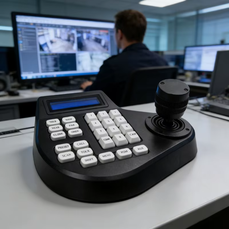 Interfaz y conexión RS485 para control PTZ