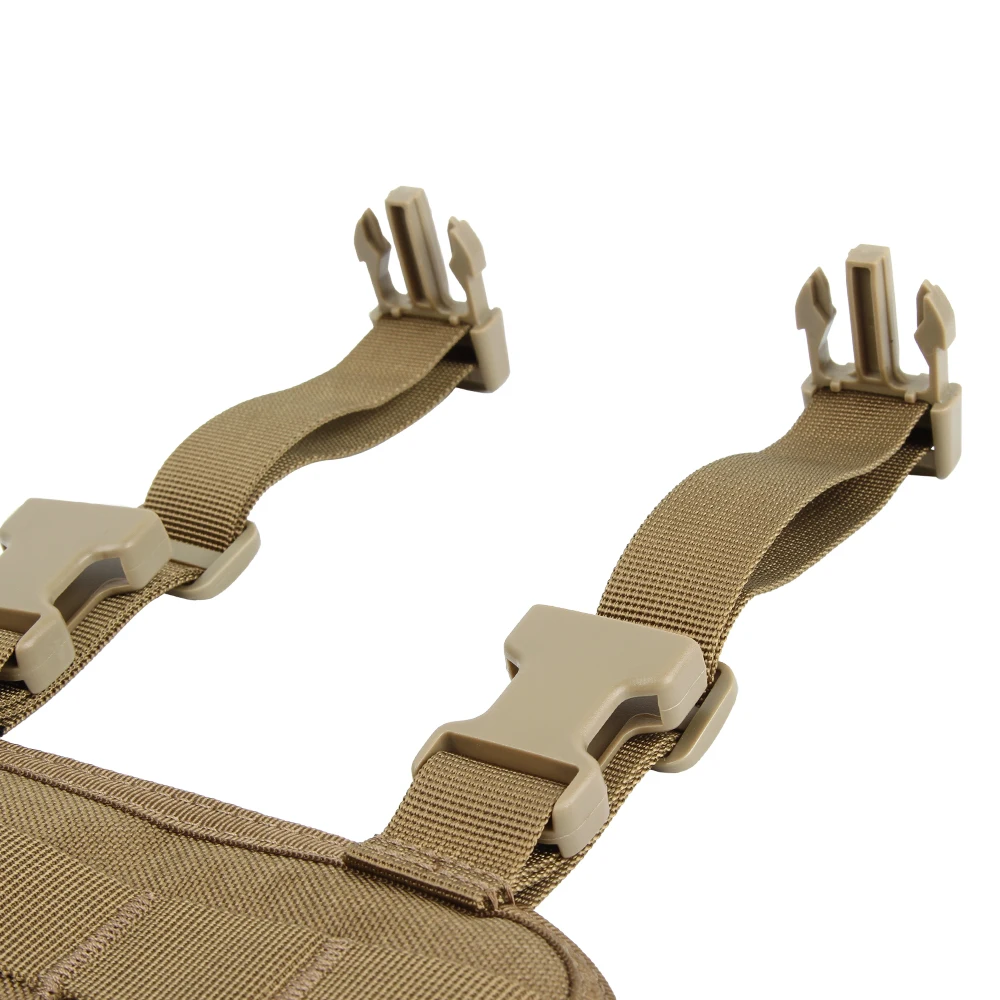 Panel de pierna MOLLE táctico – Portarevistas para muslo - imagen 4