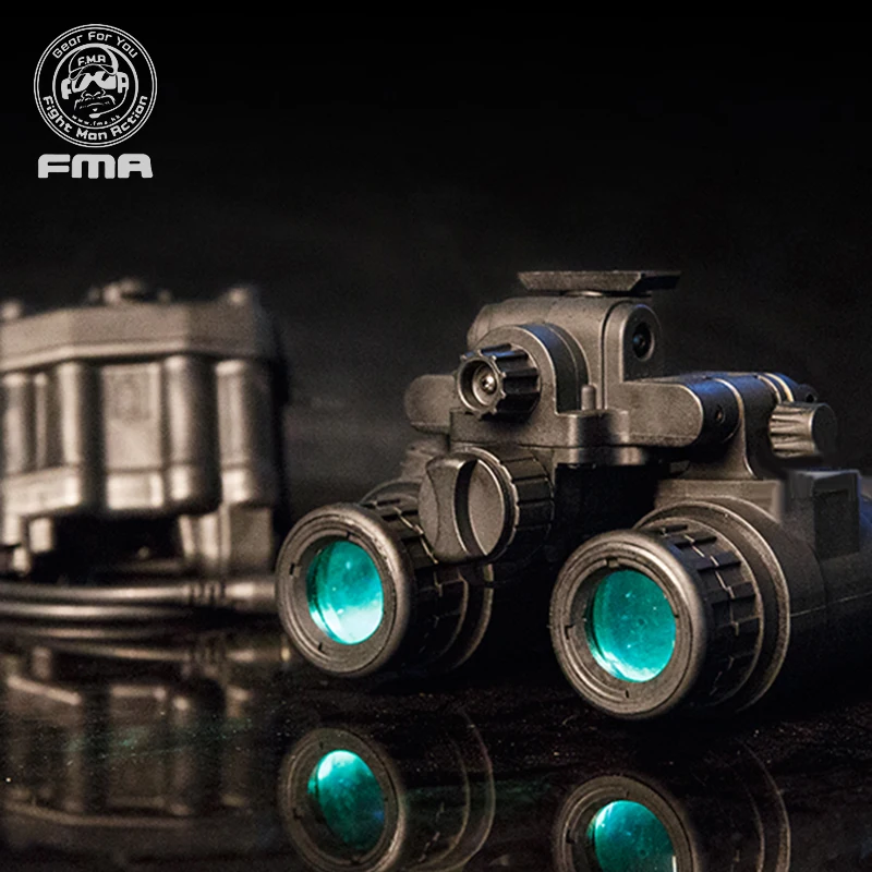 Aspecto del casco NVG dummy en uso temático