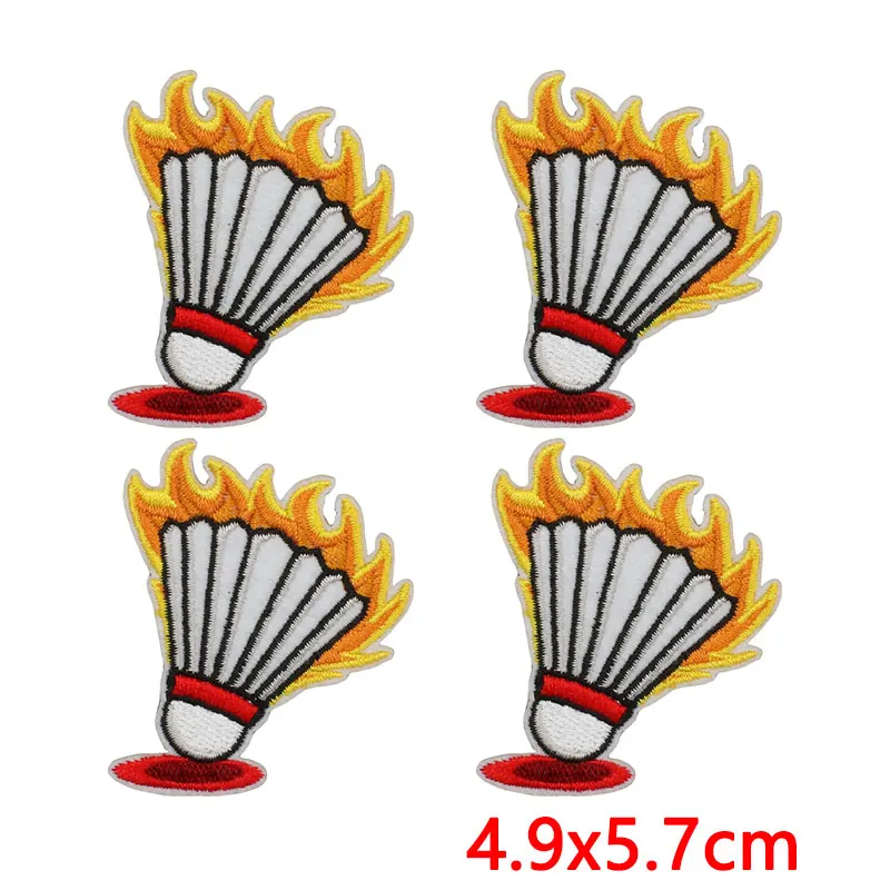 Parche termoadhesivo bordado lazo béisbol con lentejuelas para coser - imagen 5