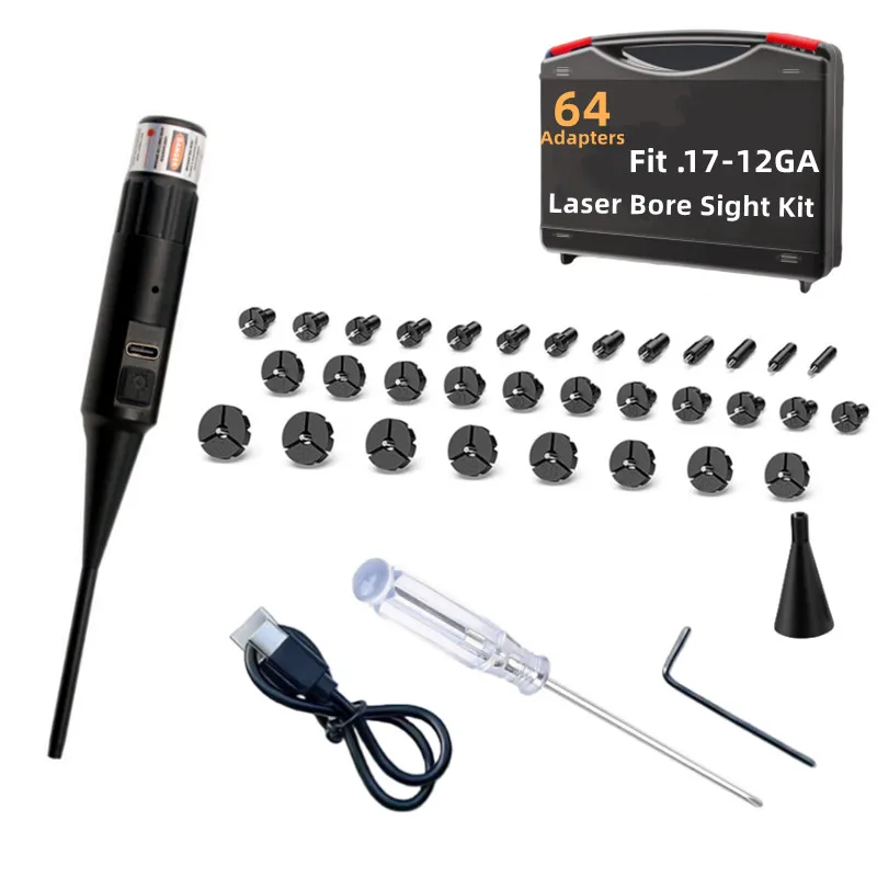 Kit de mira láser recargable y colimador para caza - imagen 5
