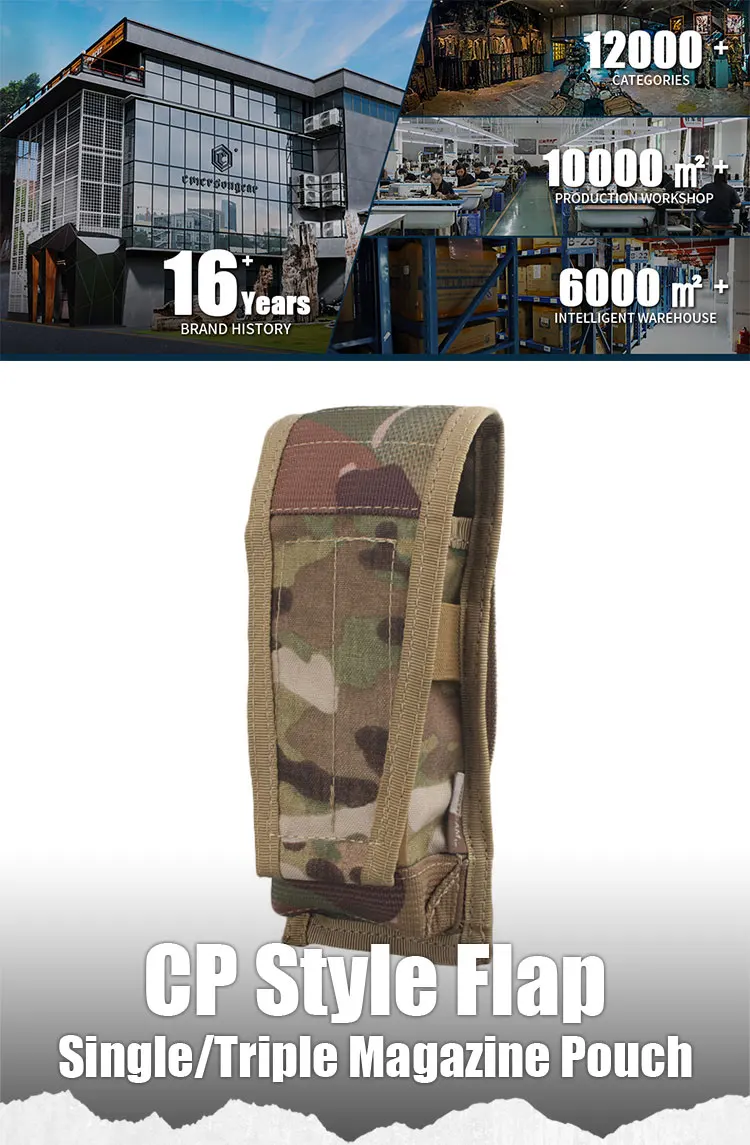 Detalle del sistema Molle y fijación trasera