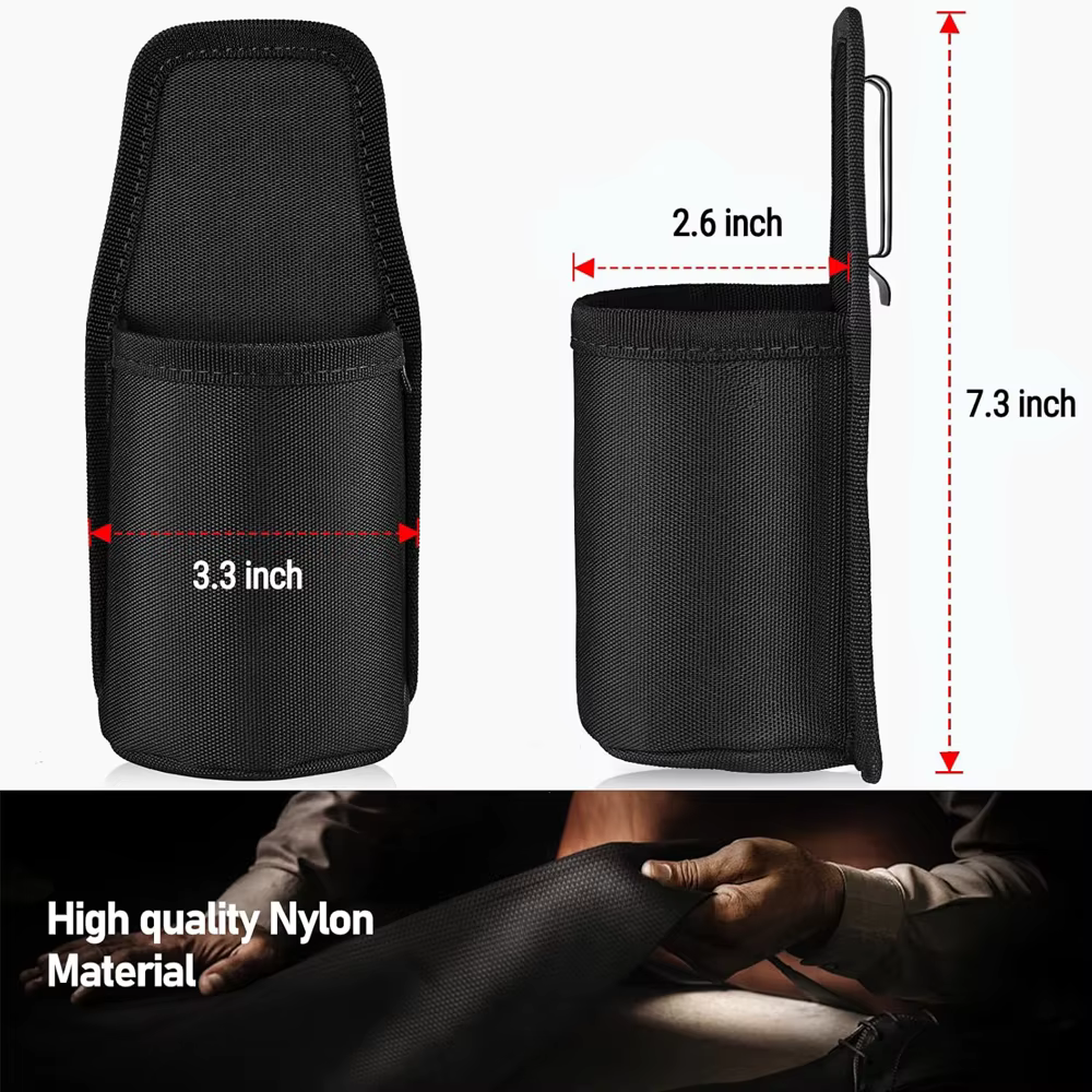 Funda porta bebidas táctica MOLLE ripstop para cinturón y latas - imagen 3