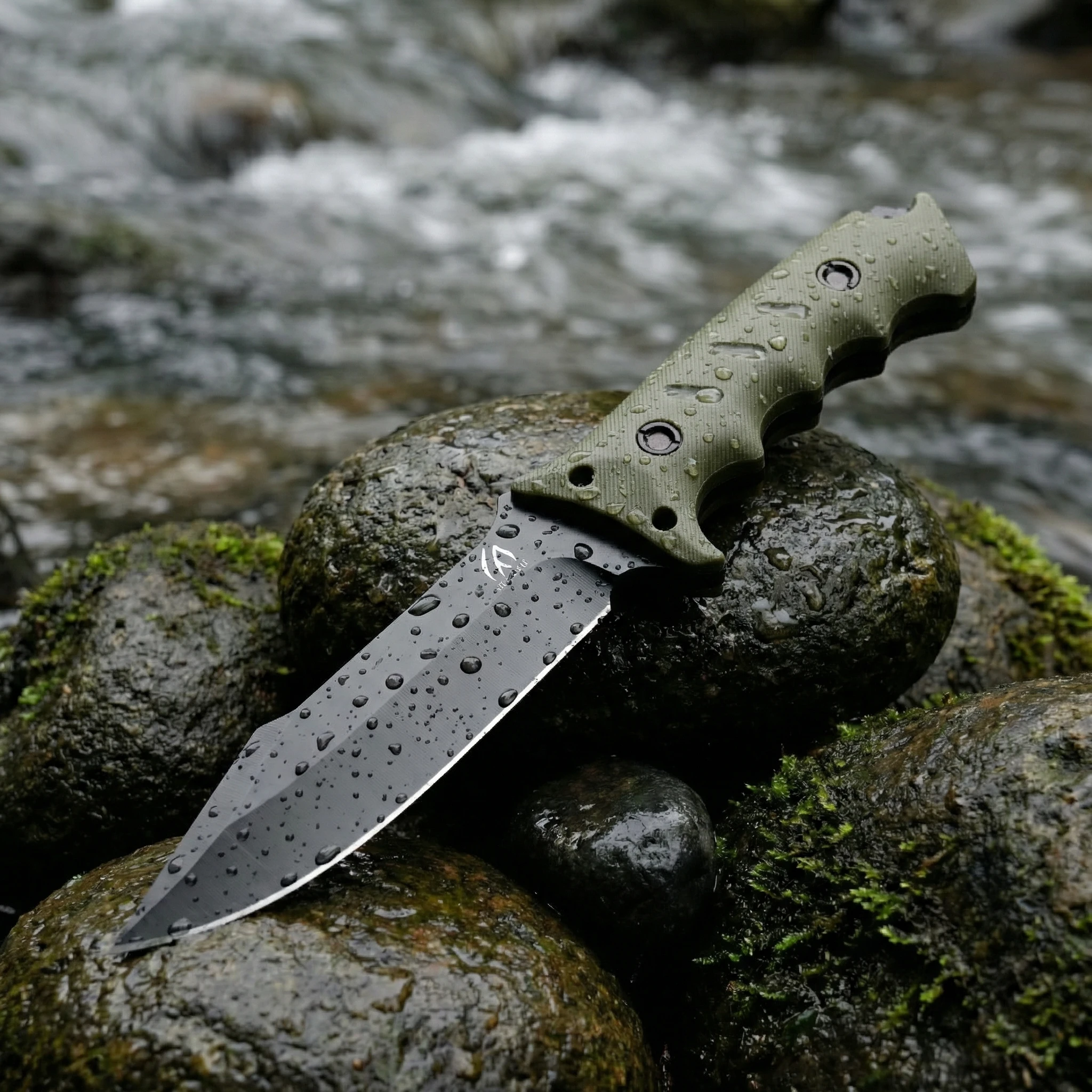 Cuchillo de supervivencia fijo para exterior con funda - imagen 2