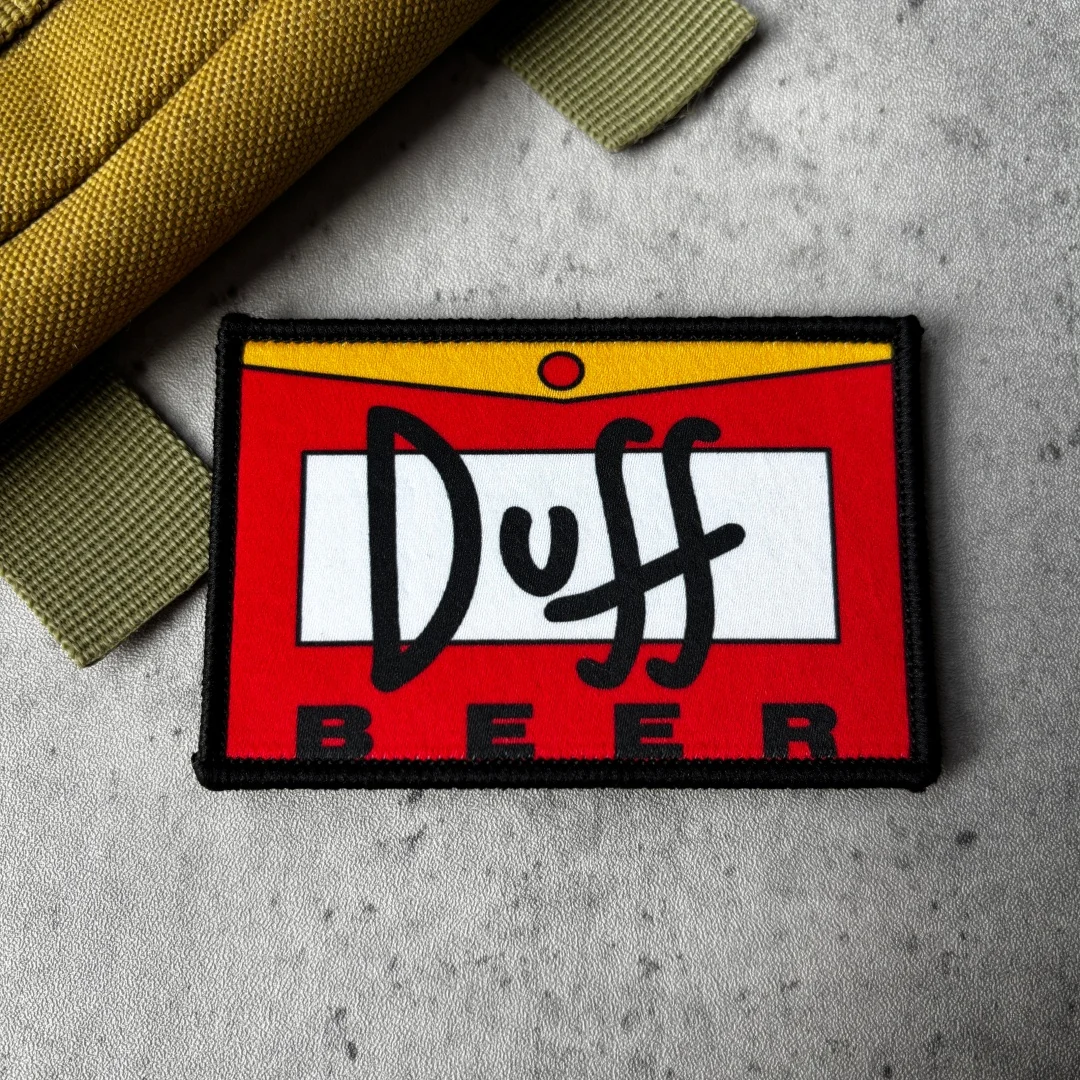 Parche táctico Duff de gancho y bucle impreso para mochila y ropa - imagen 2