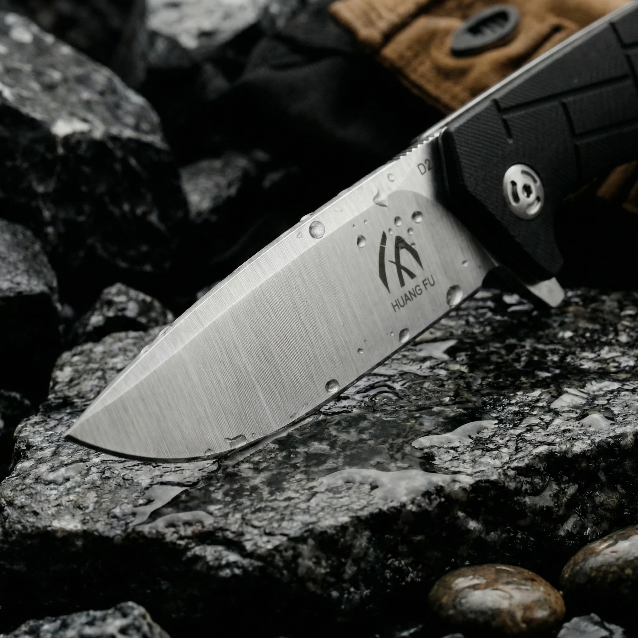 Cuchillo plegable táctico de emergencia para camping y senderismo - imagen 4