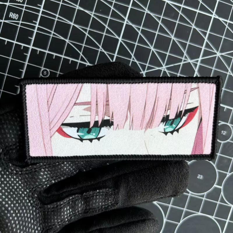 Parche táctico velcro Zero Two – Darling in the Franxx anime