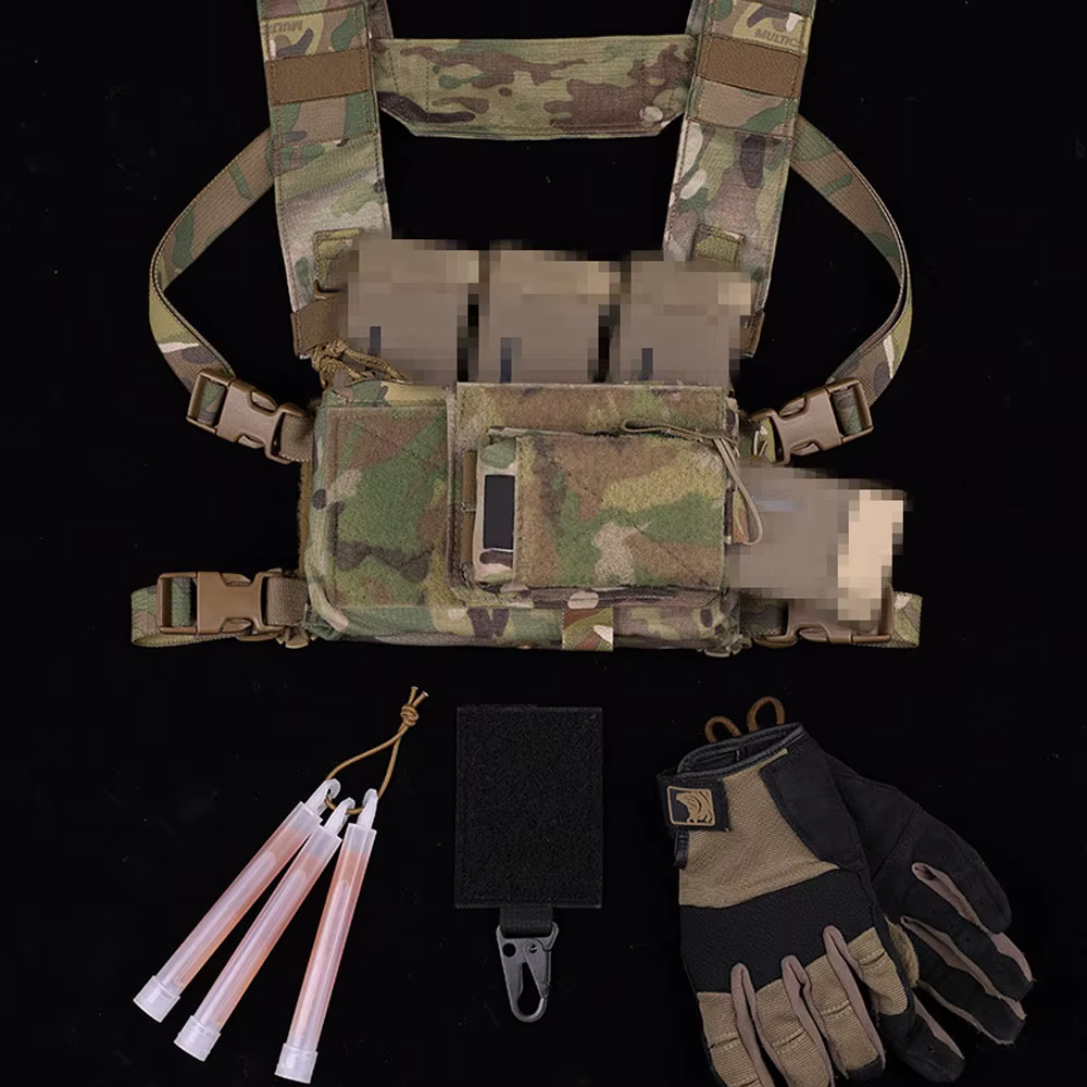 Gancho MOLLE multifunción para chaleco táctico y portador de placa - imagen 2