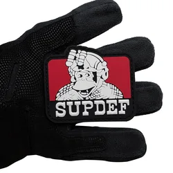 SupDef Parche moral PVC gorila táctico – Equipamiento militar