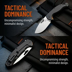 Cuchillo plegable multiusos táctico para outdoor y campamento
