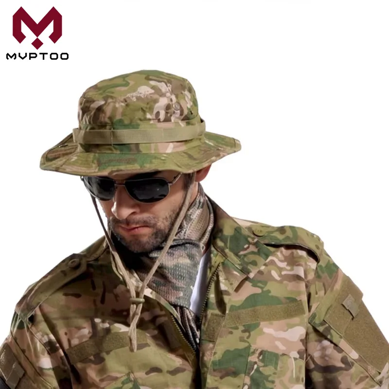 JIUSUYI Boonie Táctico Camouflage – Airsoft Caza Verano