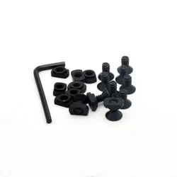 Tornillos y tuercas de repuesto M-LOK para rail Picatinny