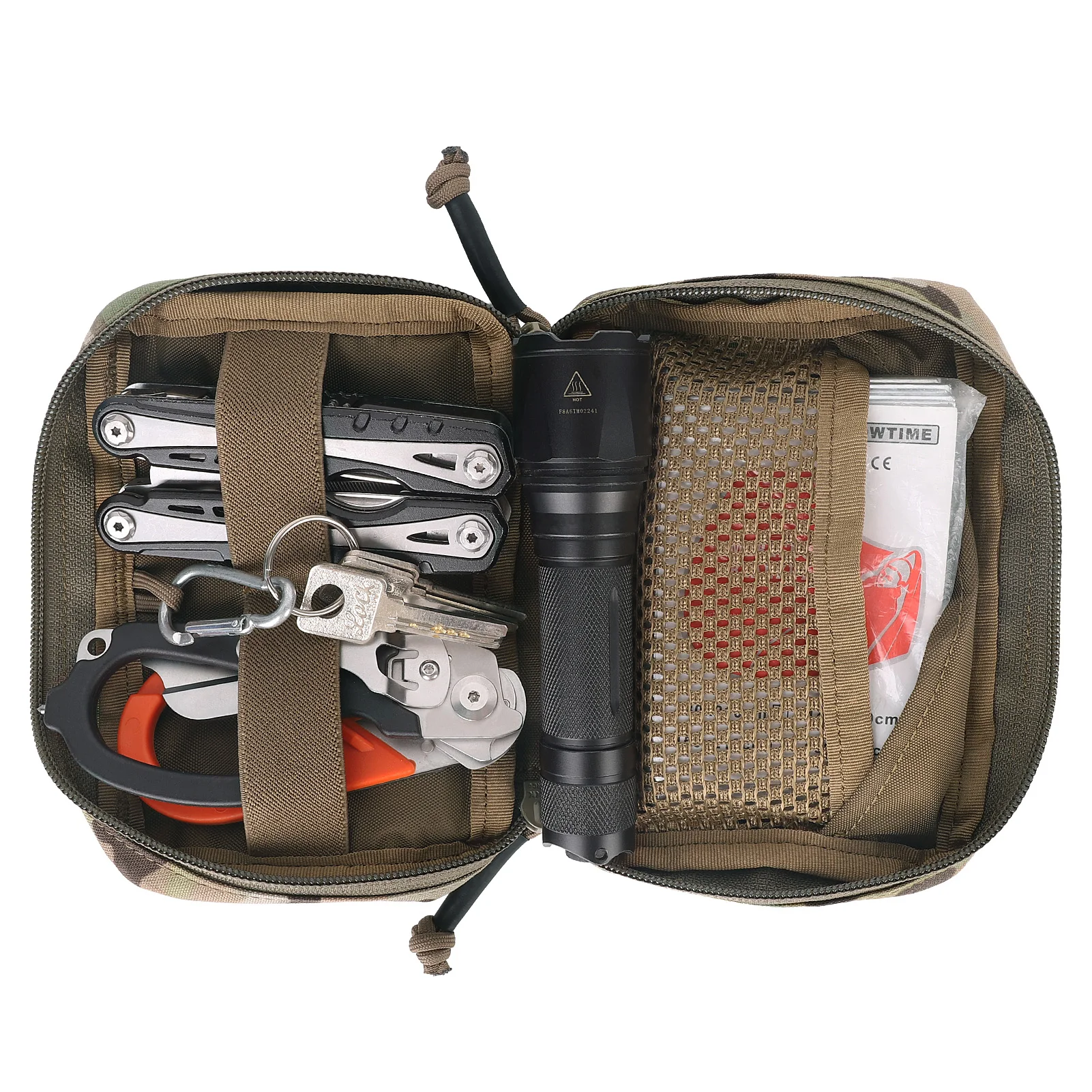 KRYDEX Bolsa táctica MOLLE EDC de nylon 500D para cinturón - imagen 5