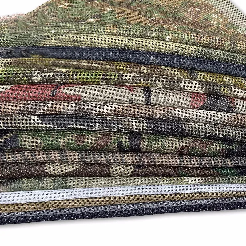 Tela táctica camuflaje británico de malla gruesa para casco - imagen 3