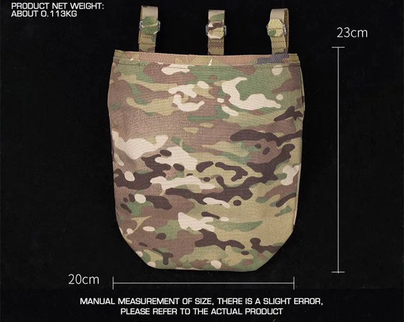 Variante de colores de la bolsa táctica