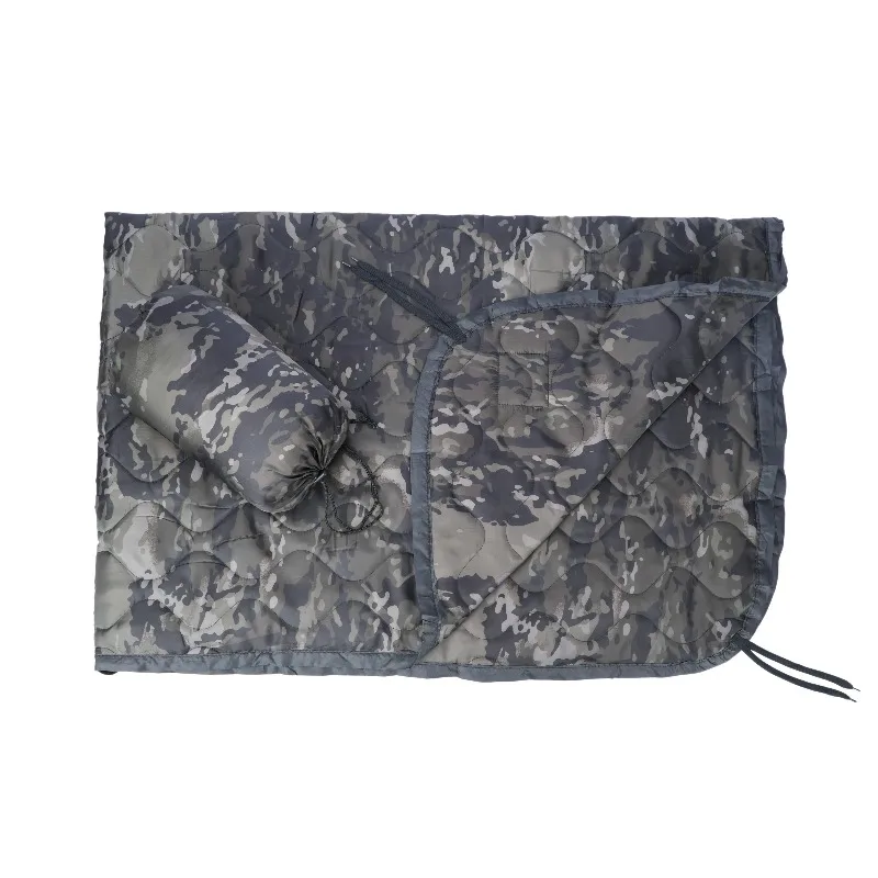 Poncho táctico militar impermeable de camuflaje – Woobie para camping - imagen 2