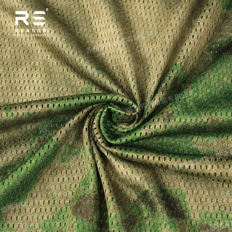 A-TACS-FG Tela de camuflaje táctica malla ligera poliéster
