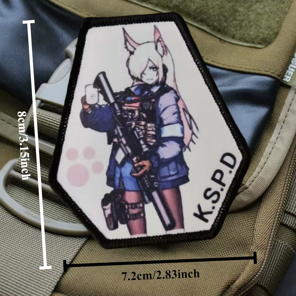 Insignia moral tipo parche para personalizar