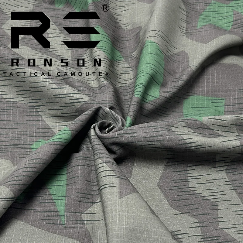 Tela táctica de camuflaje NYCO ripstop para uniforme - imagen 4