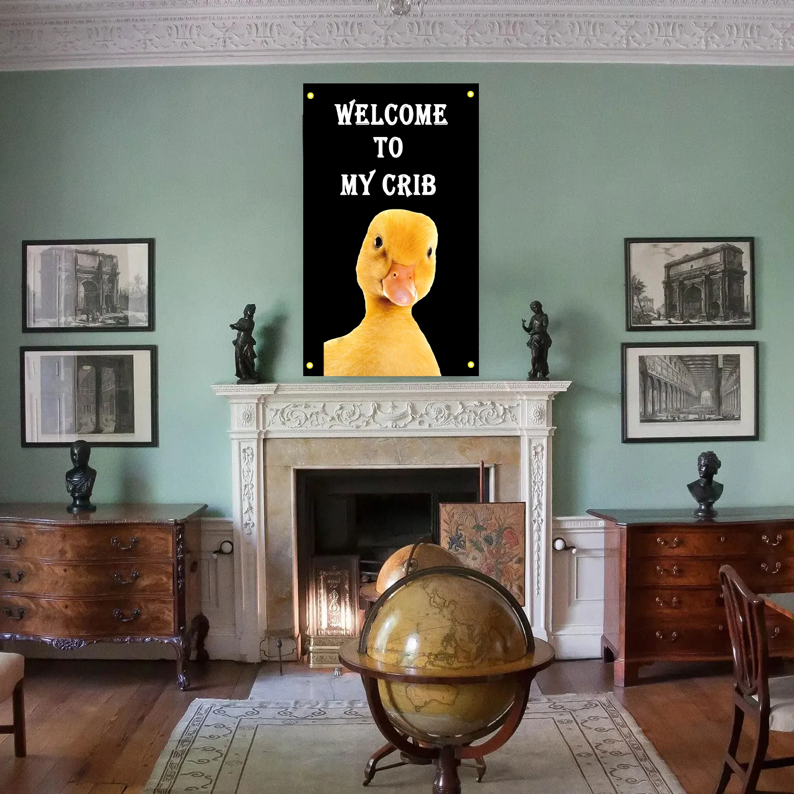 Bandera decorativa de bienvenida para hogar y dormitorio - imagen 5