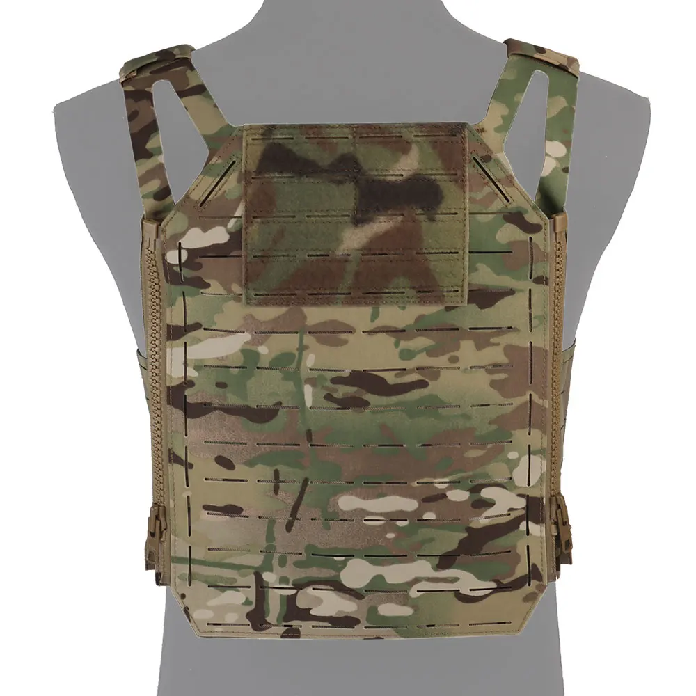 Chaleco táctico MOLLE camuflaje con liberación rápida y portaplacas - imagen 5