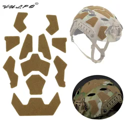 VULPO Parches Adhesivos para Casco Táctico de Alta Visibilidad