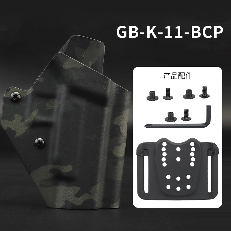 Funda Kydex táctica retención cinturón Glock G17 G19