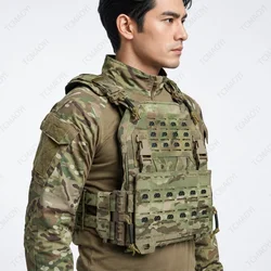 Y DONG Chaleco táctico ligero de liberación rápida