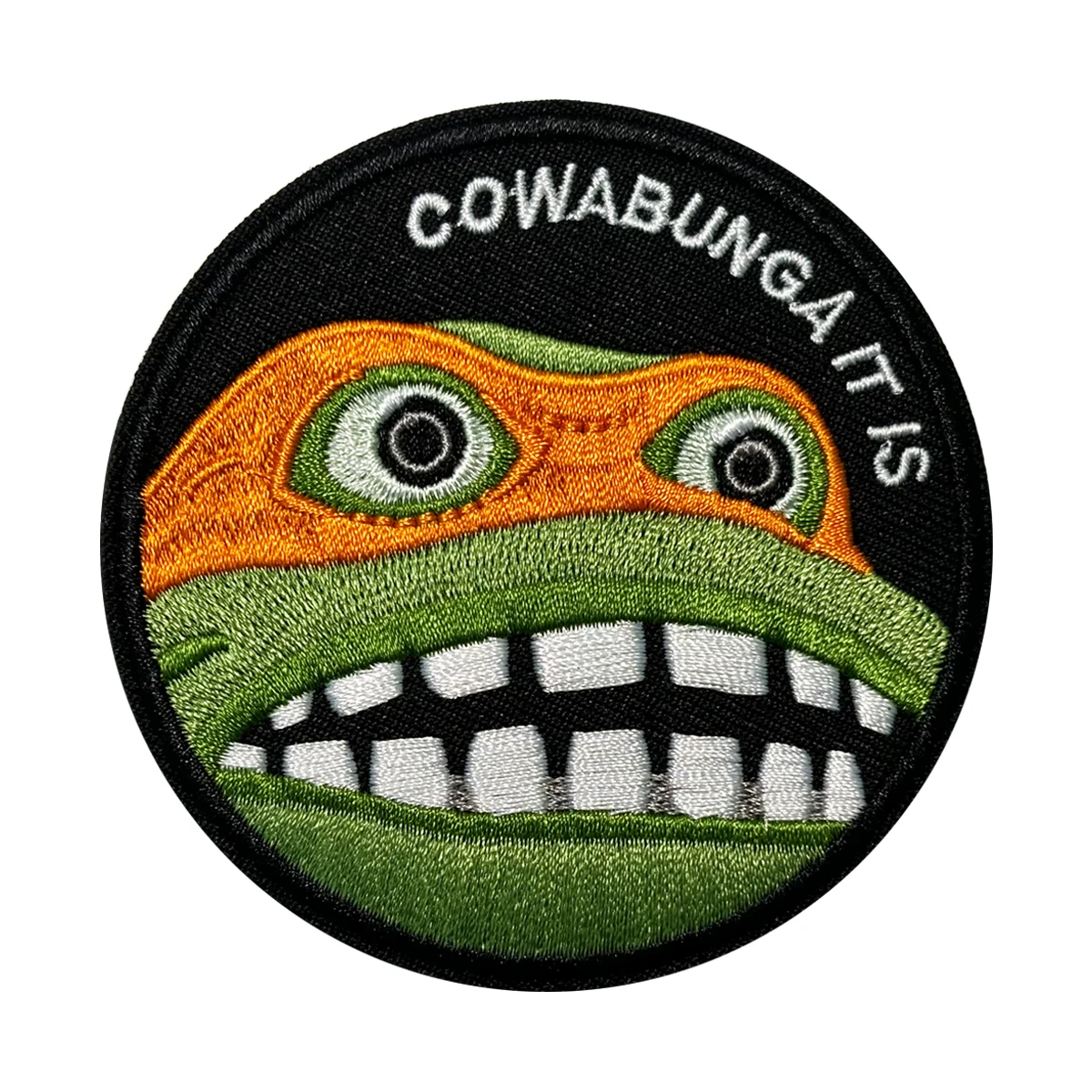 Parche moral Cowabunga con velcro – Humor para equipo táctico