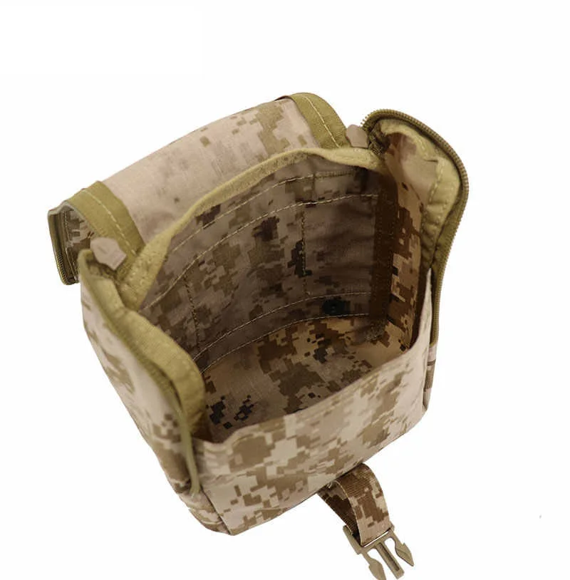 Bolsa táctica MOLLE NVG camuflaje de nailon para Airsoft y EDC