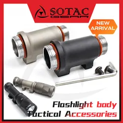 SOTAC GEAR Cuerpo Luz Táctica Aluminio Montaje