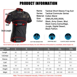Camiseta táctica Multicam de manga corta para combate y aire libre