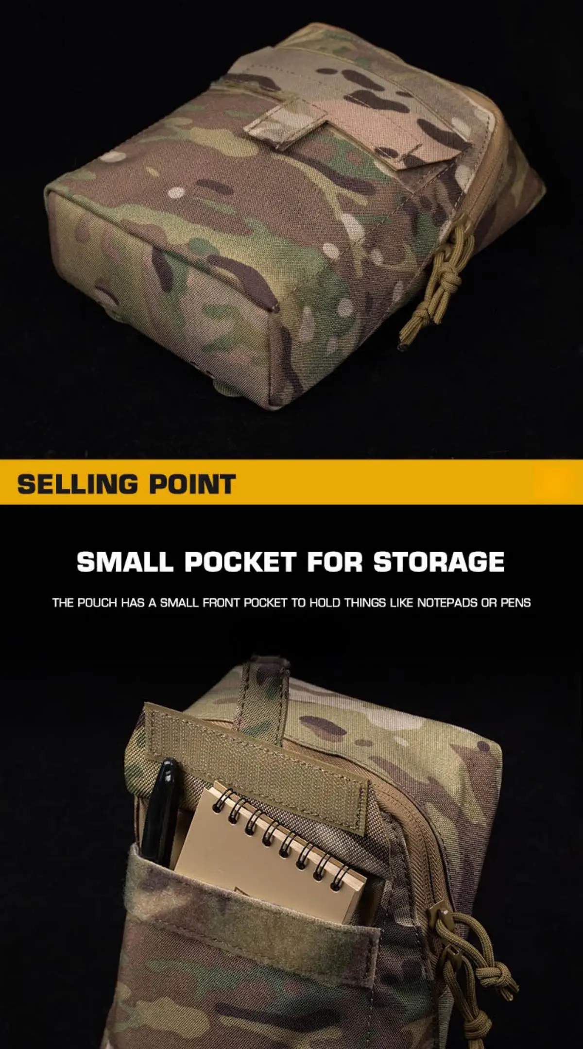 Correas MOLLE traseras para fijación universal