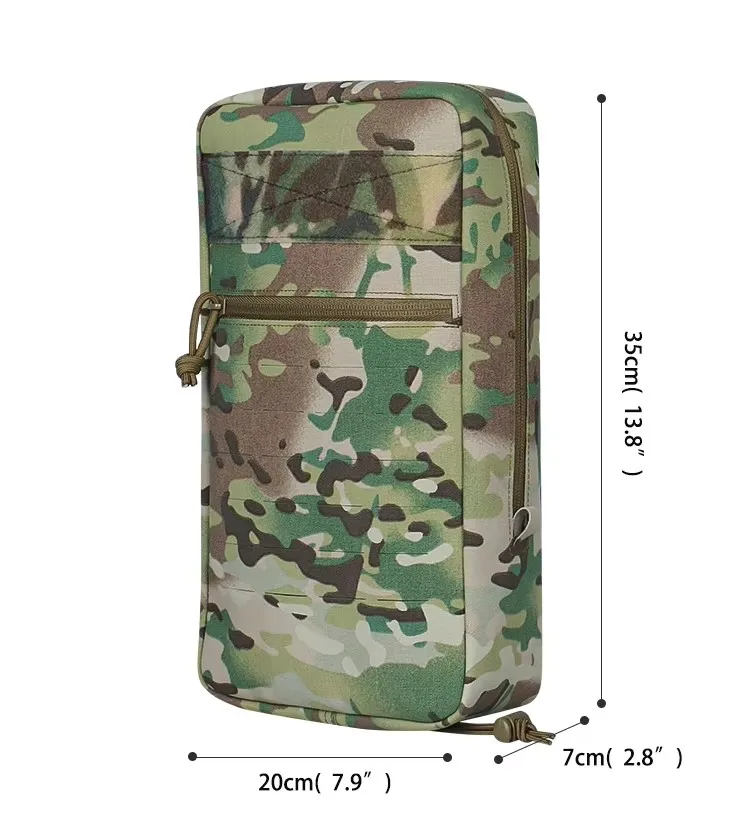 Detalle del sistema Molle para personalización del equipo