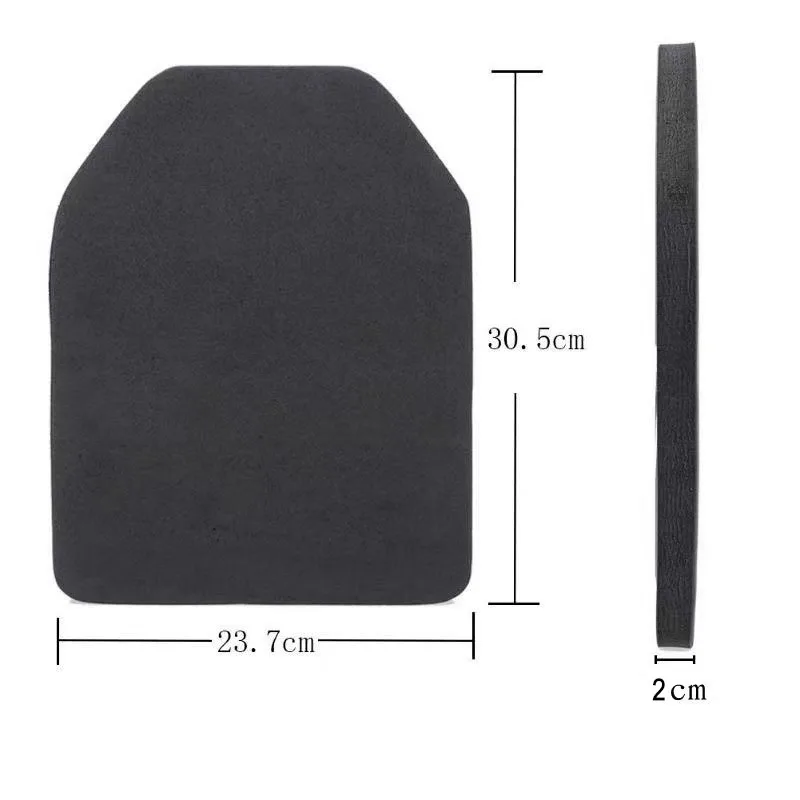 Placa interior espuma EVA protectora negra para chaleco táctico - imagen 5