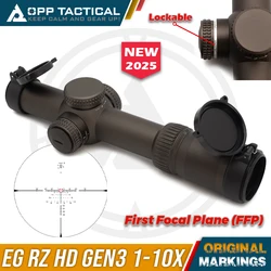 Evolution Gear RZ HD LPVO mira telescópica FFP alta gama precisión
